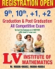 LV Institute of Mathematics | Statistics | Maths | Stats| best math institute and mathematics coaching in ludhiana Avatar